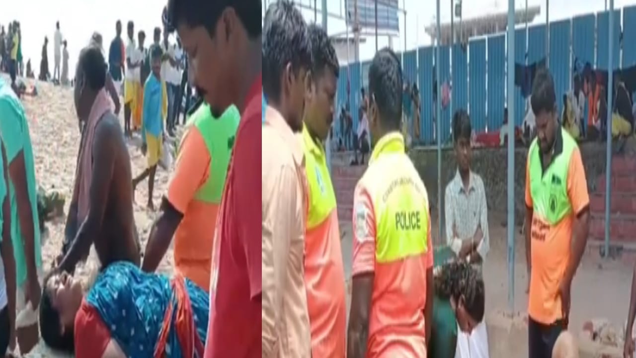 திருச்செந்தூரில் ஆர்ப்பரித்த கடல் அலைகள்…! ரத்தம் சொட்ட வலியில் அலறி துடித்த பெண்…. ஒரே நாளில் 4 பேருக்கு…. தூத்துக்குடியில் பரபரப்பு…!!