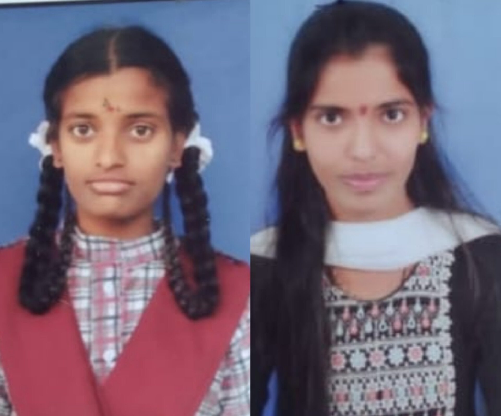 தேர்வு எழுதி விட்டு  வரும் வழியில் நடந்த விபத்து.. அக்கா-தங்கை பரிதாப பலி… இறப்பிற்கு கூட வர முடியாத நிலையில்  சிக்கிய தந்தை…. கொடூர சம்பவம்..!