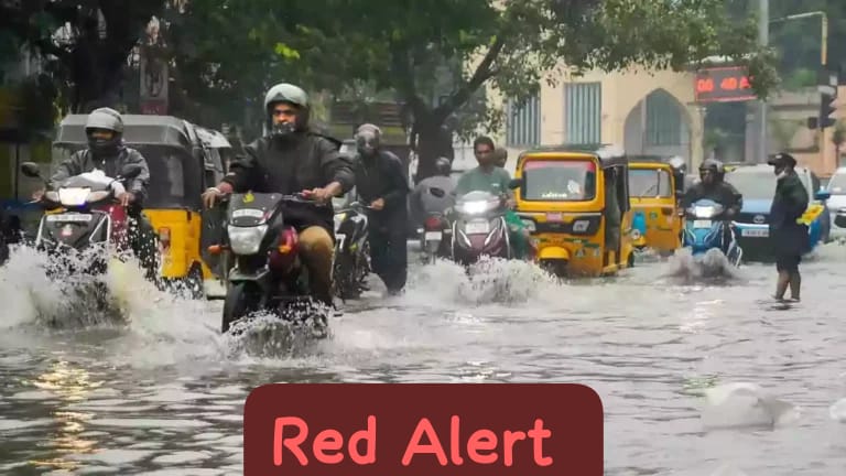 தமிழகத்திற்கு இன்று ரெட் அலர்ட்… “கனமழை பிச்சு உதறும்”…. எந்தெந்த மாவட்டங்களில் தெரியுமா…? காலையிலேயே வந்தது அலர்ட்…!!!!