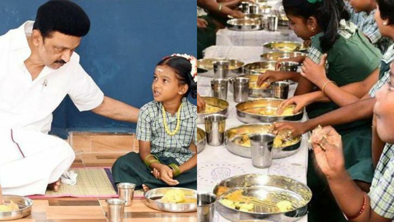 குஷியோ குஷி….! பொங்கல்+காய்கறி சாம்பார்…! முதலமைச்சரின் காளை உணவு திட்ட மெனுவில் மாற்றம்…. வெளியான தகவல்….!!