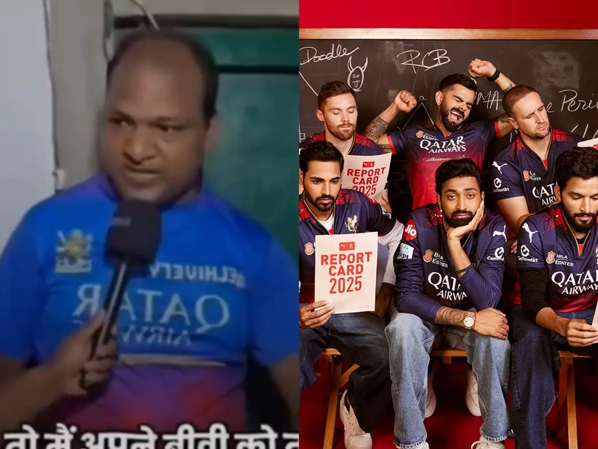 RCB கோப்பையை ஜெயிக்கலனா நான் என் மனைவியை விவாகரத்து செய்துவிடுவேன்‌‌…. சபதம் போட்ட ரசிகர்… வைரலாகும் வீடியோ..!!!