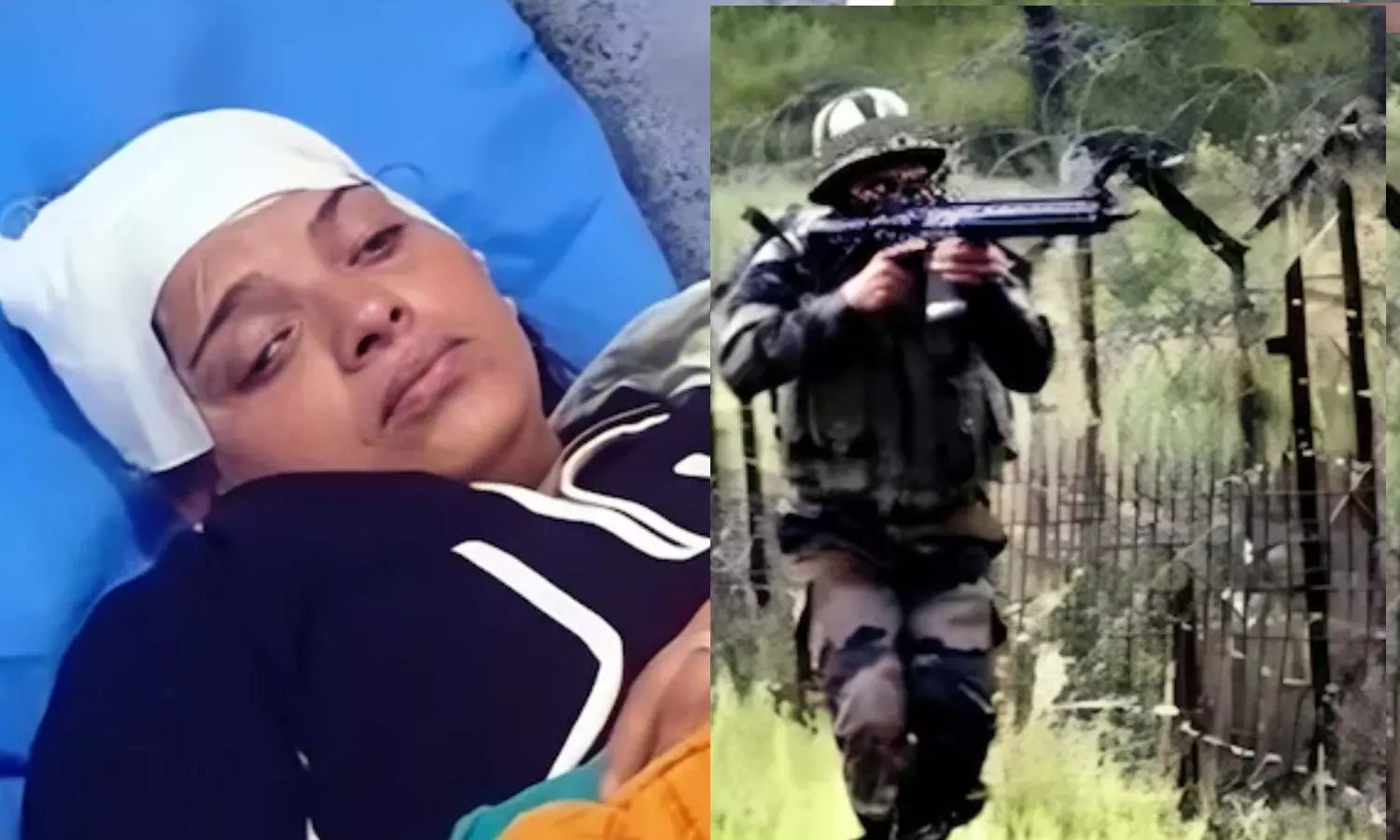 எல்லையை தாண்டி பாகிஸ்தான் தாக்குதல்….! ஒருவர் உயிரிழப்பு; பெண் படுகாயம்…. நீடிக்கும் பதற்றம்….!!