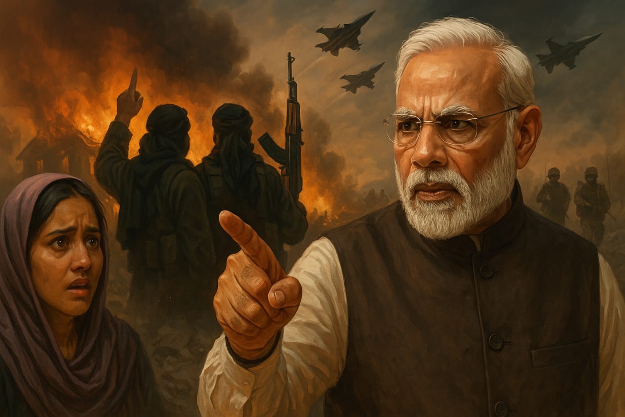 “போய் மோடியிடம் இதை சொல்லு…” வார்த்தையை விட்ட பயங்கரவாதிகள்…. மிரட்டலான பதிலடி கொடுத்த இந்தியா…!!