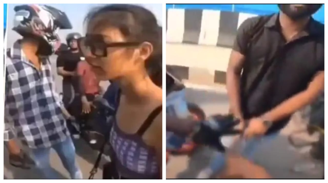 “வேறொருவருடன் காதல்”… சண்டை போட்ட Ex. காதலன்… உனக்கு என் கூட இருக்க தகுதியிருக்கா..? அசிங்கப்படுத்திய பெண்… துப்பாக்கியை எடுத்து… பதற வைக்கும் வீடியோ.!!!