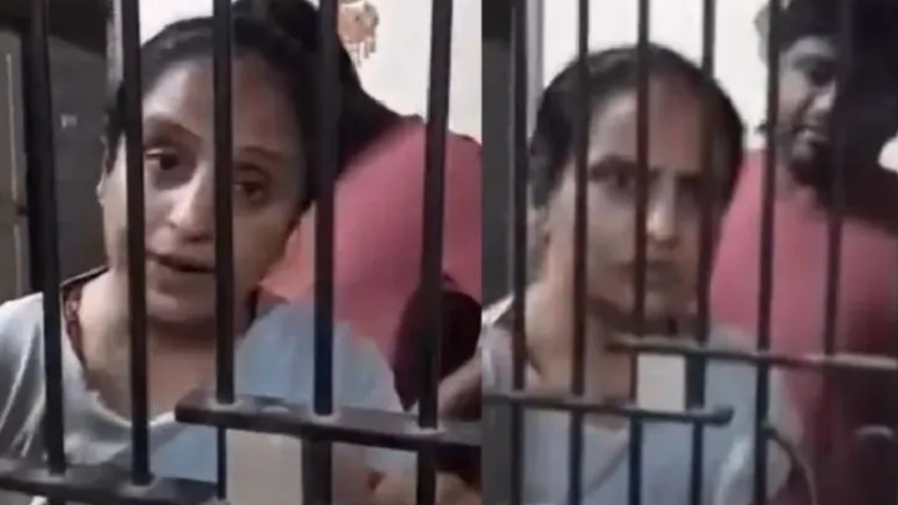 மராட்டி தெரியாதா…? டெலிவரி ஊழியரிடம் வாக்குவாதம் செய்து கடைசிவரை பணம் கொடுக்காத பெண்…. வைரலாகும் வீடியோ…!!