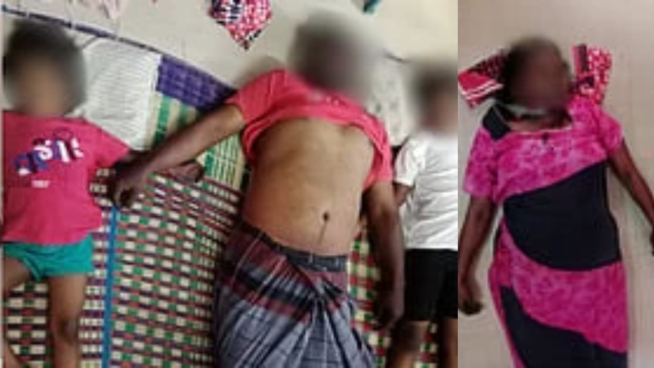 அதிர்ச்சி…! 2 பிள்ளைகளுக்கு விஷம் கொடுத்து தற்கொலை செய்து கொண்ட தம்பதி…. நெஞ்சை உலுக்கும் பகீர் சம்பவம்….!!