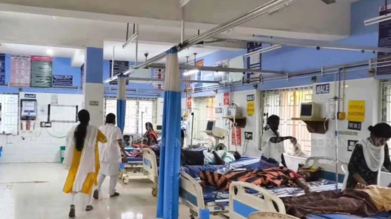 அதிர்ச்சி….! பிறந்தநாள் விழாவில் சாப்பிட்ட முதியவர் பலி… 50-க்கும் மேற்பட்டோர் மருத்துவமனையில் அனுமதி…. போலீஸ் விசாரணை…!!