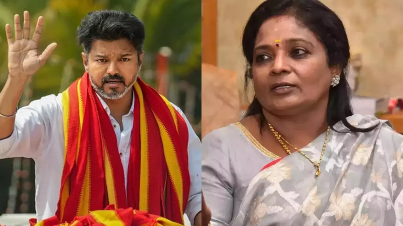 FLASH: கூட்டணி இல்லை என்று விஜய் சொல்லட்டும்…. அதுக்கெல்லாம் பதில் சொல்ல முடியாது… பாஜக மூத்த தலைவர் தமிழிசை பரபரப்பு பேட்டி….!!