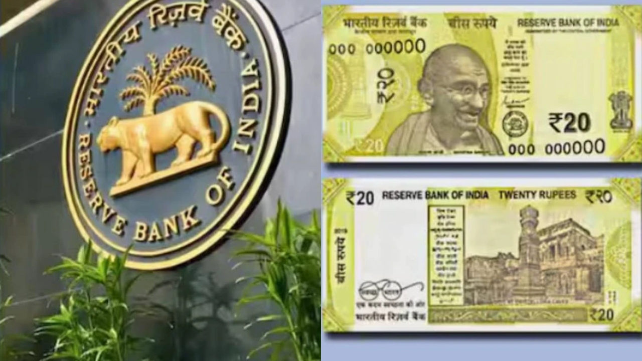புதிய 20 ரூபாய் நோட்டுகளை வெளியிட்டும் RBI…. பழைய நோட்டுகள் செல்லாதா…? வெளியான முக்கிய தகவல்….!!