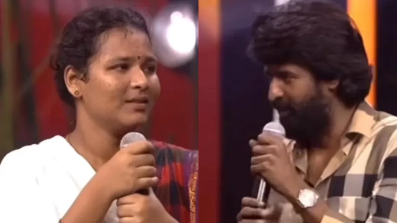“25 வயதில் 3 பிள்ளைகளுக்கு தாய்….” காலில் விழுந்த பஞ்சமி… நடிகர் சூரி சொன்ன வார்த்தையால் ஆடிப்போன அரங்கம்…. குவியும் பாராட்டுகள்….!!