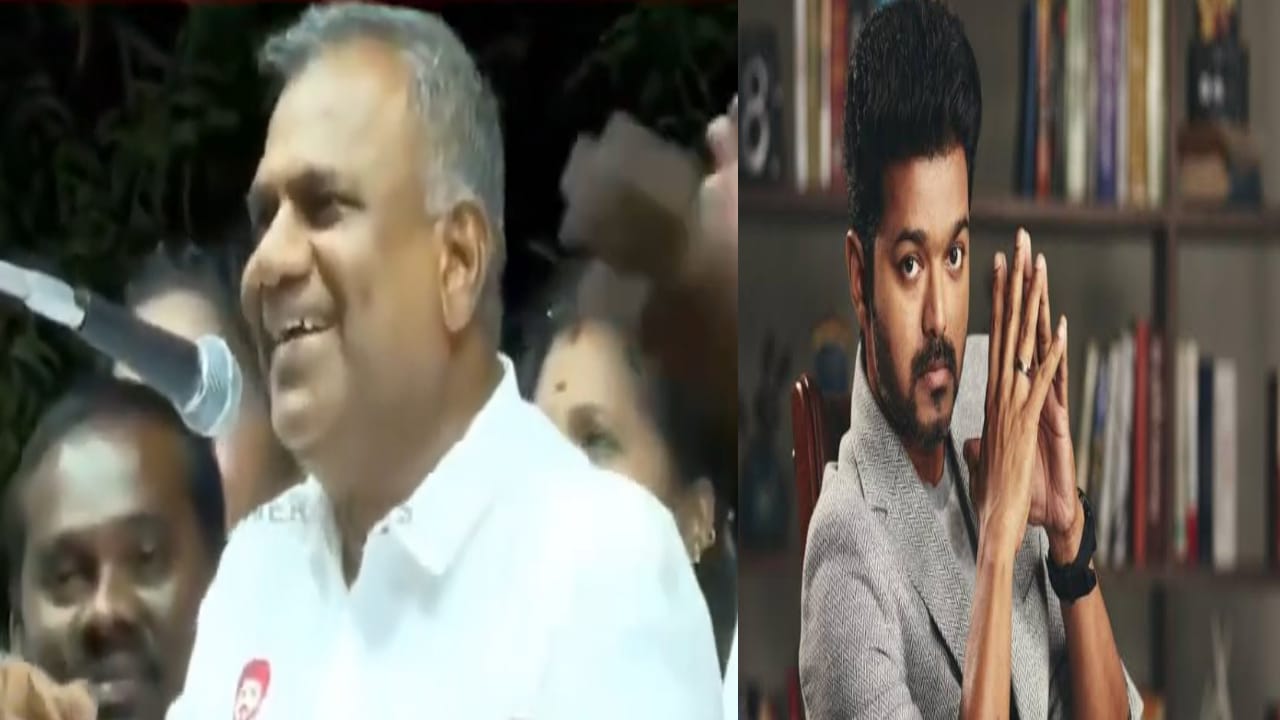 எச்சி டம்ளருக்கு ரூ10,000… “நாறி போச்சுடா நாடு நாறி போச்சுடா” இணையத்தில் வைரலாகும் TVK TROLL வீடியோ…!!
