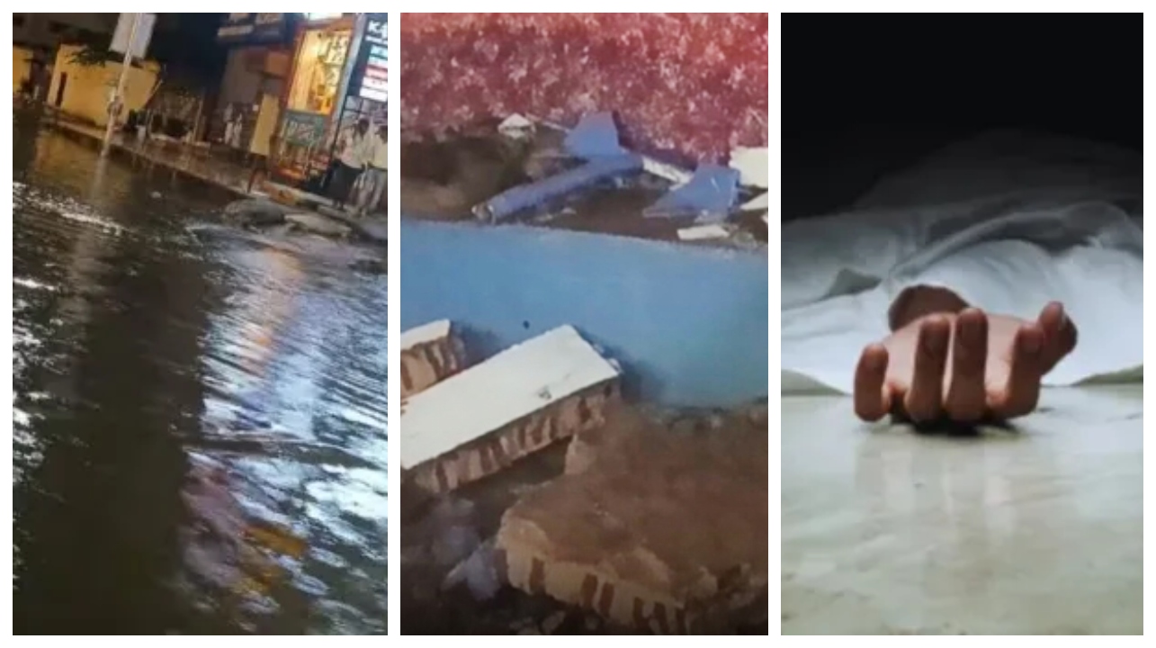 Breaking: கொட்டி தீர்த்த கனமழை… திடீரென இடிந்து விழுந்த சுவர்… 3 பேர் துடிதுடித்து பலி… மதுரையில் பரபரப்பு…!!!!