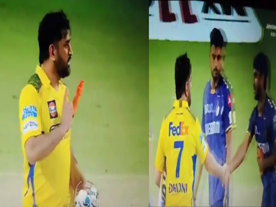 தலன்னு மீண்டும் நிரூபிச்சிட்டாருயா…!! “CSK வெற்றிக்கு பிறகு KKR இளம் வீரருக்காக மீண்டும் திரும்பி வந்த டோனி”… ஏன் தெரியுமா..? நெகிழ்ச்சி வீடியோ…!!!