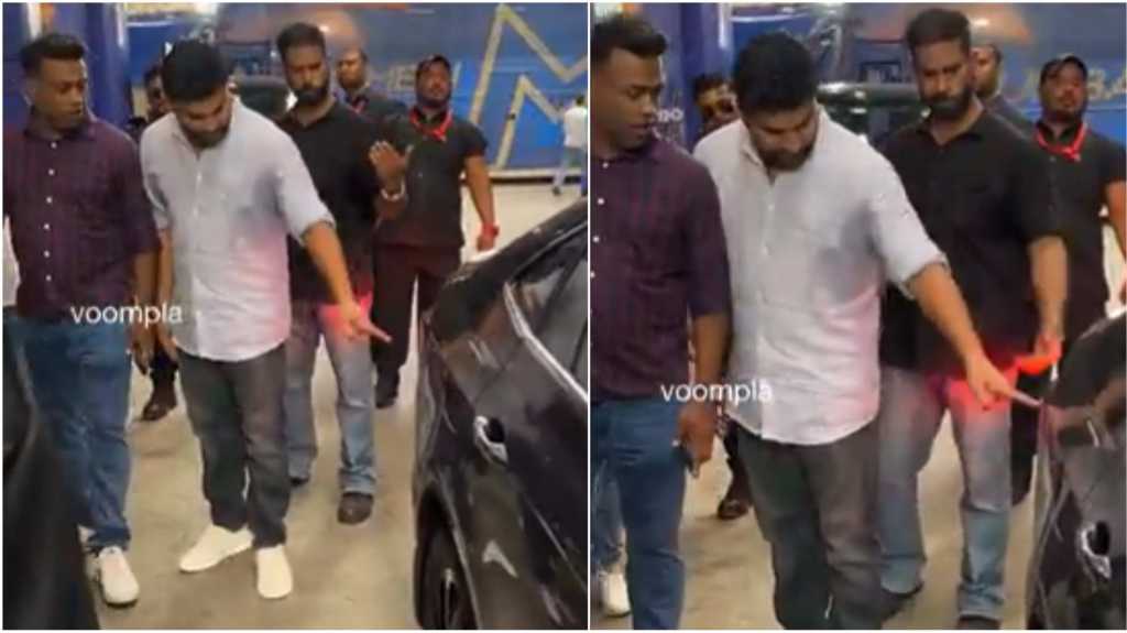 நீதான் என் காரை இப்படி பண்ணிட்ட… தன் தம்பியுடன் சண்டை போட்ட ரோகித் சர்மா… இணையத்தில் வைரலாகும் வீடியோ…!!!
