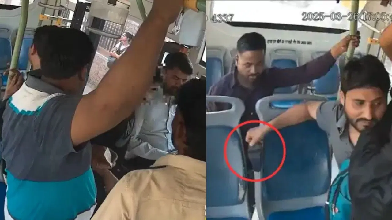 ஓடும் பேருந்தில் மொபைல் திருட்டு… குழுவாக செயல்பட்ட திருடர்கள்… திக் திக் வீடியோ..!!