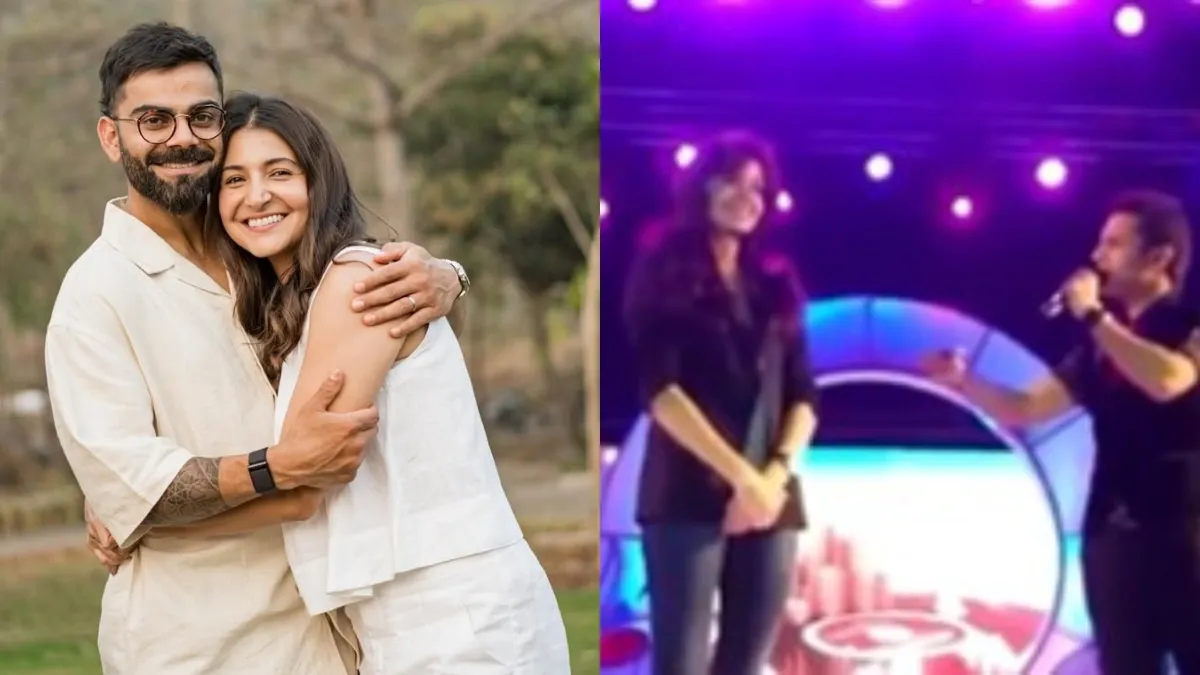 “மேடையில் வைத்து அனுஷ்கா சர்மாவுக்கு முத்தம் கொடுத்த பிரபல பாடகர்”… கோபத்தில் பிளாக் செய்த விராட் கோலி… இதுதான் பிரச்சனைக்கு காரணமா..?