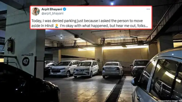 “நான் ஹிந்தியில் பேசியதால் எனக்கு பார்க்கிங் செய்ய இடம் தரல”… ஒதுங்கி போங்கன்னு மட்டும் தான் சொன்னேன்… google ஊழியரின் வேதனை பதிவு…!!!
