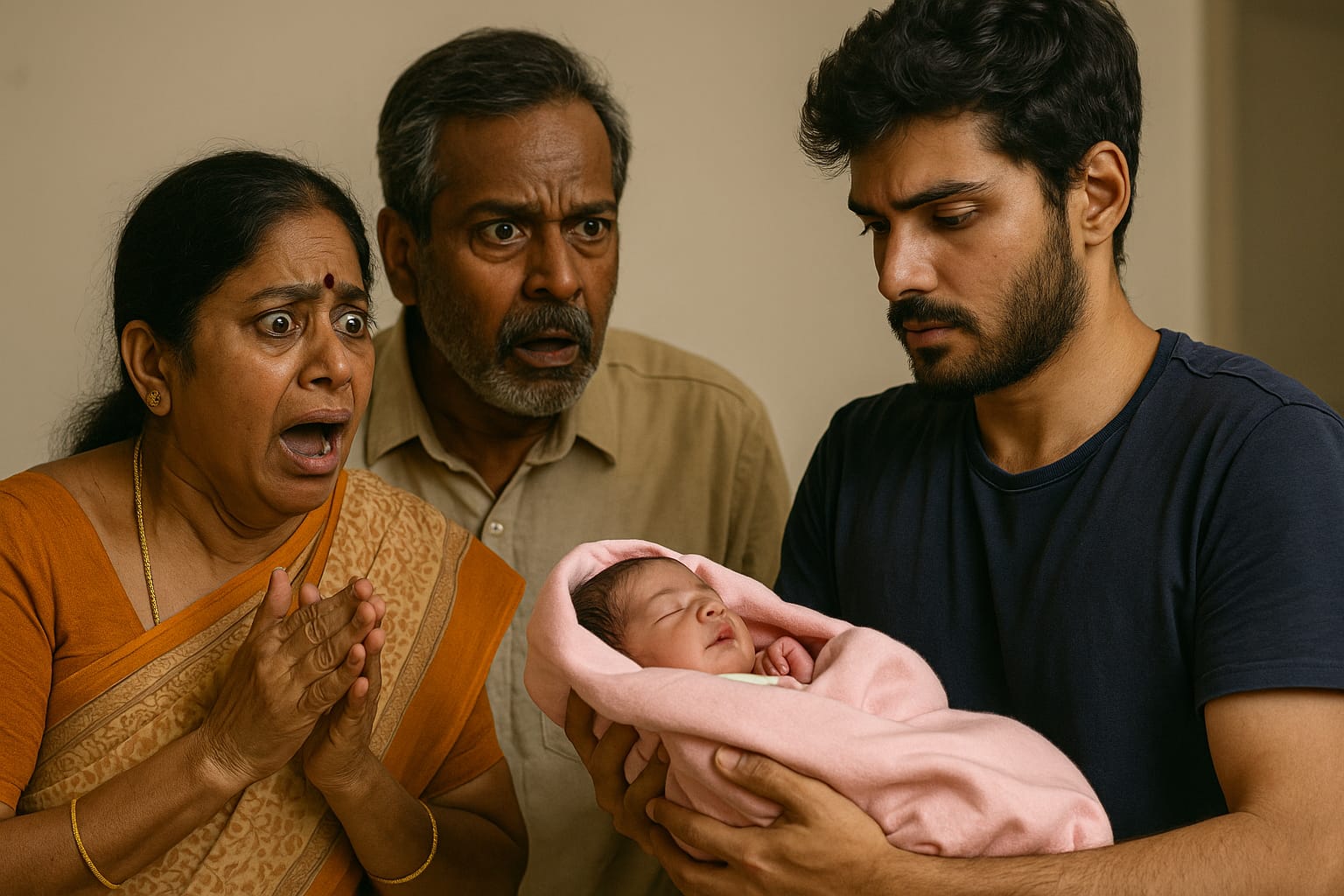 குழந்தையுடன் மகளை பார்த்து ஷாக்கான பெற்றோர்…! யூடியூப் பார்த்து வாலிபர் செய்த காரியம்…. பகீர் பின்னணி…!!