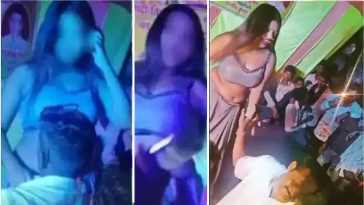 “ஆடல் பாடல் நிகழ்ச்சி”… முகம் சுளிக்க வைக்கும் வகையில் நடனமாடிய பெண்கள்… ஆசிரியர் செஞ்ச அசிங்கம்… வீடியோ லீக் ஆனதால் பரபரப்பு..!!