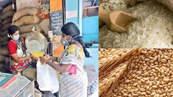 ரேஷன் அட்டைதாரர்களுக்கு குட் நியூஸ்..! அரிசி, கோதுமை உட்பட 3 மாதப் பொருட்களை ஒரே தவணையாக… வெளியான சூப்பர் தகவல்..!!!!