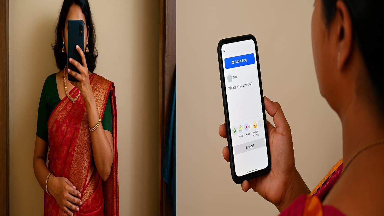 “சேலை, நகையுடன் அழகாக போஸ் கொடுத்த பணிப்பெண்…” இது அதுல்ல…? 6 வீடுகளில் கைவரிசை…. பகீர் பின்னணி…!!