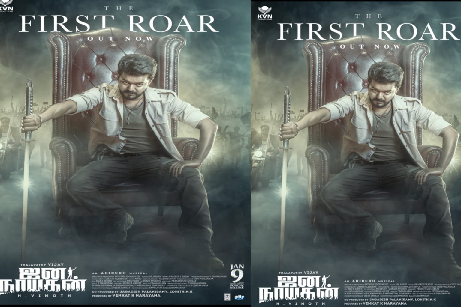 போடு வெடிய…! மரண மாஸ்… “நடிகர் விஜயின் ஜனநாயகன் படத்தின் ஃபர்ஸ்ட் சிங்கிள் வெளியீடு”… இணையத்தை தெறிக்க விட்ட வீடியோ..!!!
