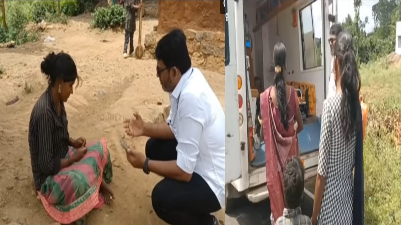 “பயப்படாமல் தைரியமா வாமா…” ஹாஸ்பிடல் வர தயங்கிய கர்ப்பிணி… 4 மணி நேரம் பேசி சமாதானப்படுத்திய டாக்டர்…. நெகிழ்ச்சி சம்பவம்….!!