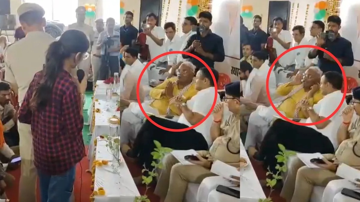“எனக்கு ஆங்கிலம் தெரியாது”… பேசுறது புரியல ஹிந்தியில் பேசுங்க… மாணவியை கையெடுத்து கும்பிட்ட ராஜஸ்தான் கல்வி அமைச்சர்… வைரலாகும் வீடியோ..!!!!