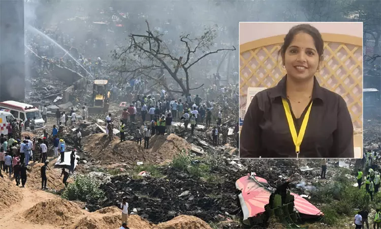 “அகமதாபாத் விமான விபத்து”… 241 பேரில் கேரளாவை சேர்ந்த செவிலியரும் உயிரிழப்பு… வெளியான அதிர்ச்சி தகவல்..!!