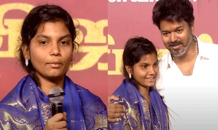 “ஒரு அப்பா மகளின் தோள் மீது கை போட்டு பேசுவதை தப்பா பேசுவதா”..? விஜயை சீண்டிய வேல்முருகனுக்கு மாணவி பதிலடி… வைரலாகும் வீடியோ…!!!