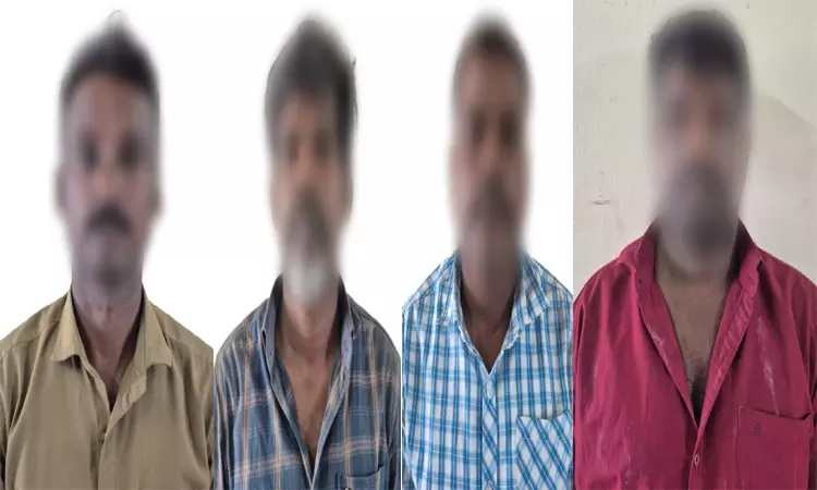 வாகன சோதனையில் சிக்கிய 16 சவரன் தங்கக் கட்டி, அரை கிலோ வெள்ளிக்கட்டி…4 பேர் அதிரடி கைது… விசாரணையில் வெளிவந்த திடுக்கிடும் தகவல்…!!
