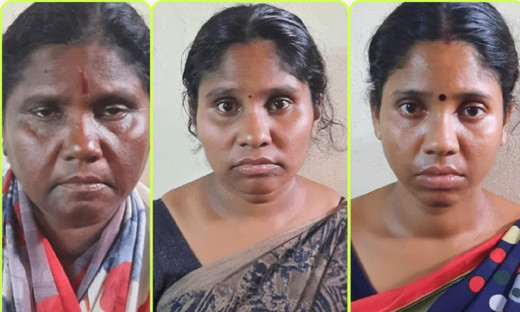 குடும்பத்தோடு சேர்ந்து செய்ற தொழிலா இது…? “வசமாக சிக்கிய 3 பெண்கள்.”… விசாரணையில் அம்பலமான பகீர் உண்மை..!!!