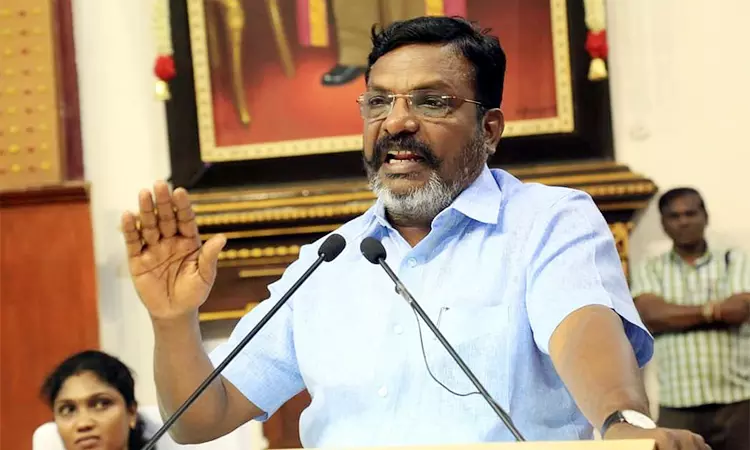 “இந்து மதம் என்ற ஒன்றே கிடையாது”… திருநீரை அழித்தது பற்றி பேசுவோர் முதலில் என்னை அந்த கோவிலுக்கு அழைத்து செல்ல முடியுமா…? திருமா பரபரப்பு பேச்சு…!!!