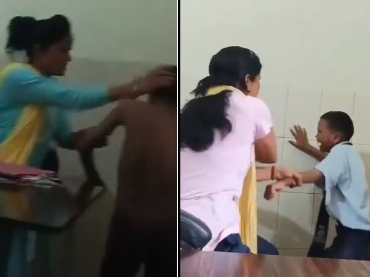 உச்சகட்ட கொடூம்..! அரசு காப்பகத்தில் குழந்தைகளை விரட்டி விரட்டி கொடூரமாக அடித்த பராமரிப்பாளர்.. இரக்கமே இல்லாத பெண்… கொந்தளிப்பை ஏற்படுத்திய வீடியோ…!!!!