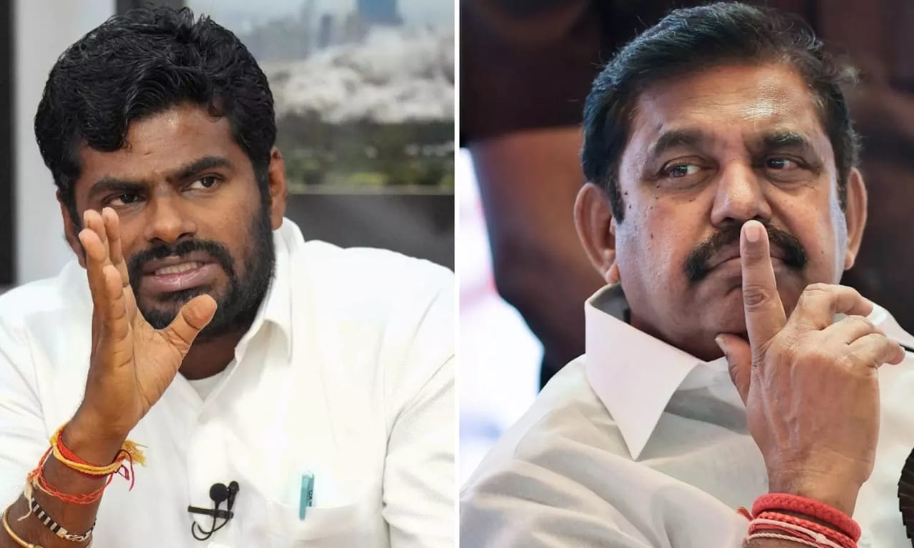 “2026-ல் கூட்டணி ஆட்சி இல்லை பாஜக ஆட்சிதான்”.. எங்க வாயை மூடணுமோ அங்கு மட்டும்தான்… இபிஎஸ்-க்கு ஷாக் கொடுத்த அண்ணாமலை…? அதிரடி பேட்டி…!!!