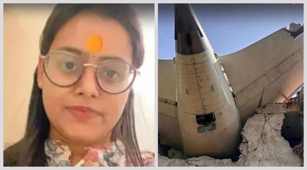“அகமதாபாத் விமான விபத்து”… டிராபிக்கால் உயிர் பிழைத்த பெண்… வெறும் 10  நிமிஷம் தான்… லேட்டா போனதால் தப்பிய உயிர்..!!!