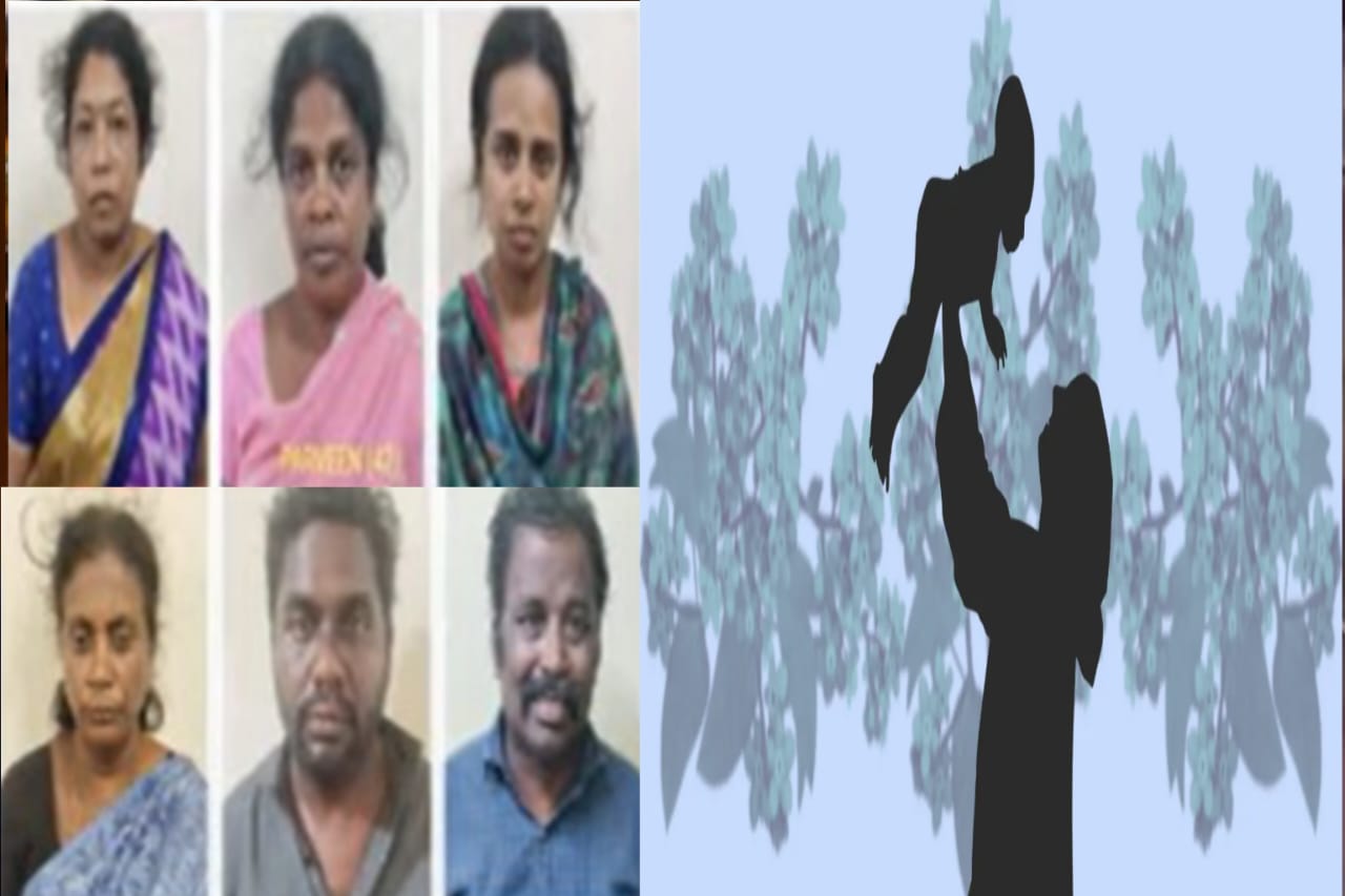 வறுமையால் நொறுங்கிய தம்பதியிடம்… “அழும் குழந்தையை… ஆசை வார்த்தையால் வாங்கி விற்பனை”… பாசத்தை பணமாக மாற்றிய கும்பல் கைது ..!!