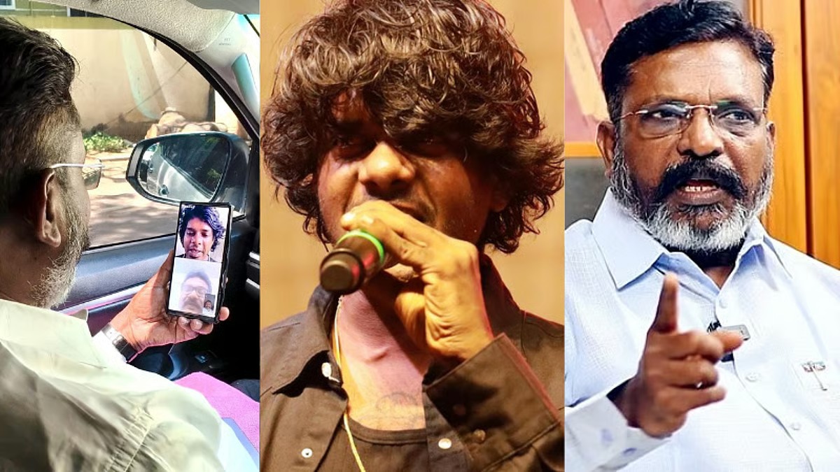 விசிக-வில் இணையும் பிரபல பாடகர்?…. ஜூன் 14-ம் தேதி பேரணிக்கு அழைப்பு விடுத்த திருமா… வைரலாகும் வீடியோ…!!