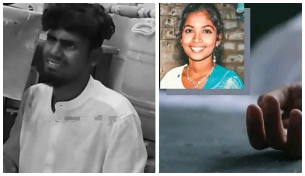 “ஆசையாக பீச்சுக்கு சென்ற காதல் ஜோடி”… காதலன் மடியிலேயே துடிதுடித்து போன காதலி உயிர்… கோர விபத்தில் ஹெல்மெட் போடாததால் பறிபோன உயிர்…!!!