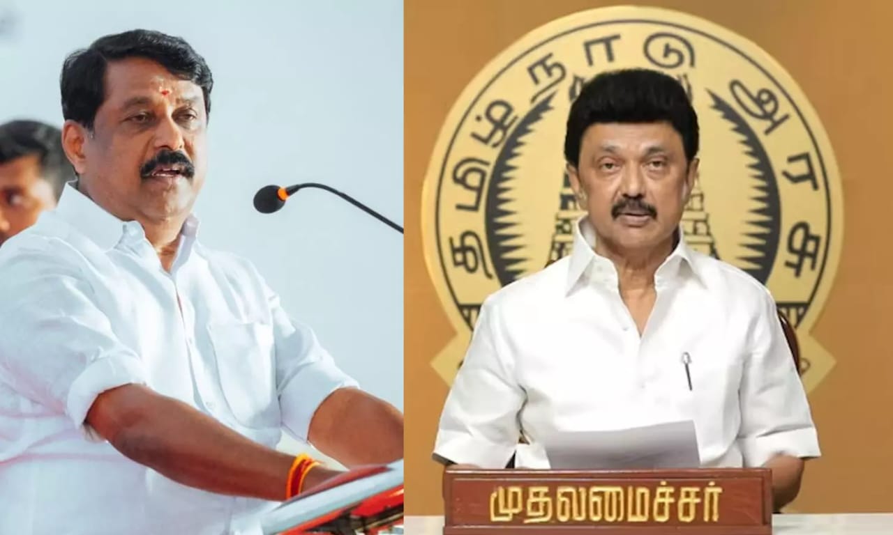 திமுகவினருக்கு தோல்வி பயம் வந்துவிட்டது…. அதனால்தான் மாற்றி மாற்றி பேசுகிறார்கள்… பாஜக தலைவர் நயினார் நாகேந்திரன்…!!