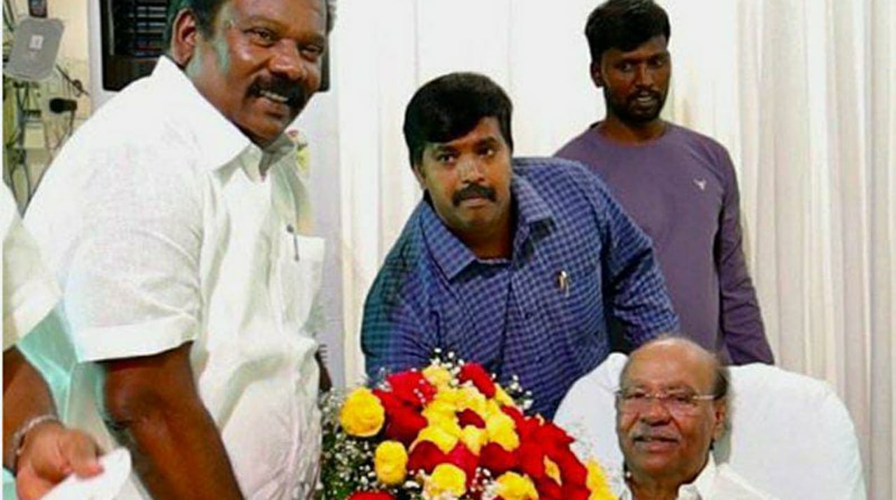 FLASH: பாமக நிறுவனர் ராமதாசுடன் தமிழ்நாடு காங்கிரஸ் கமிட்டி தலைவர் செல்வ பெருந்தகை சந்திப்பு….!!