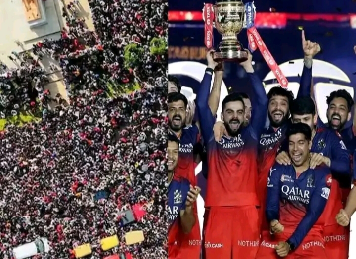 18 வருஷத்துக்கு பிறகு ஐபிஎல் கோப்பையை வென்றும் நீடிக்காத மகிழ்ச்சி… “கூட்ட நெரிசலில் சிக்கி 11 ரசிகர்கள் பலி”… ரூ.5 லட்சம் நிவாரணம் அறிவித்தது ஆர்சிபி..‌!!!!