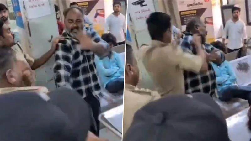 “ஒரு நியாயம் வேண்டாமா…?” ஹாஸ்பிடலில் சடலம் அருகே நின்று அழுத உறவினர்களை அடித்து, கீழே தள்ளி…. கோபத்தில் எல்லை மீறிய போலீஸ்….. கொந்தளிப்பை ஏற்படுத்திய வீடியோ….!!