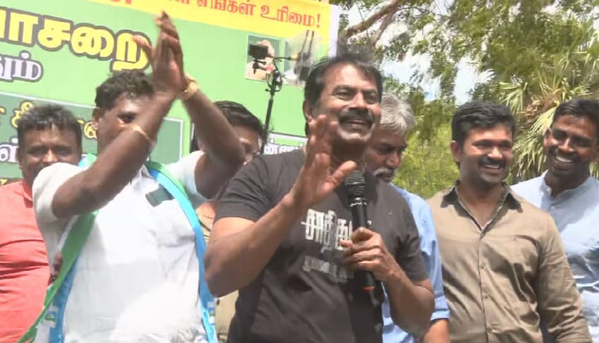 முடிவு தெரிஞ்சே ஆகணும்….!! “இல்லன்னா 3000 ஆடு, மாடுகளை நானே மேய்க்க செல்வன்….” நாதக சீமான் அதிரடி…!!
