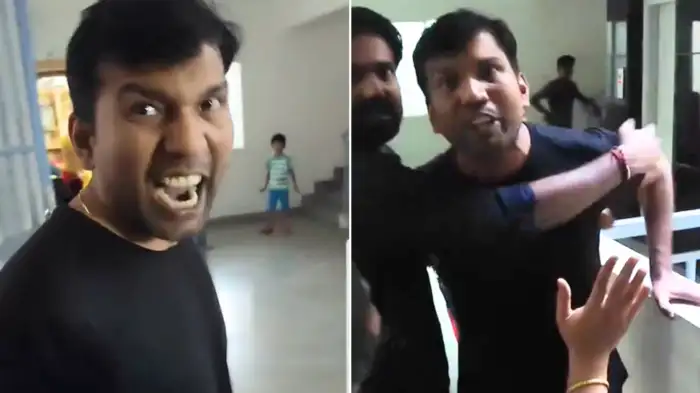 அப்பப்பா….! இதெல்லாம் சகஜம் தானே…! குழந்தைகளுக்காக ஆக்ரோஷத்தில் கத்தி கூச்சலிட்ட பெற்றோர்…. விவாதத்தை கிளப்பிய வீடியோ…!!