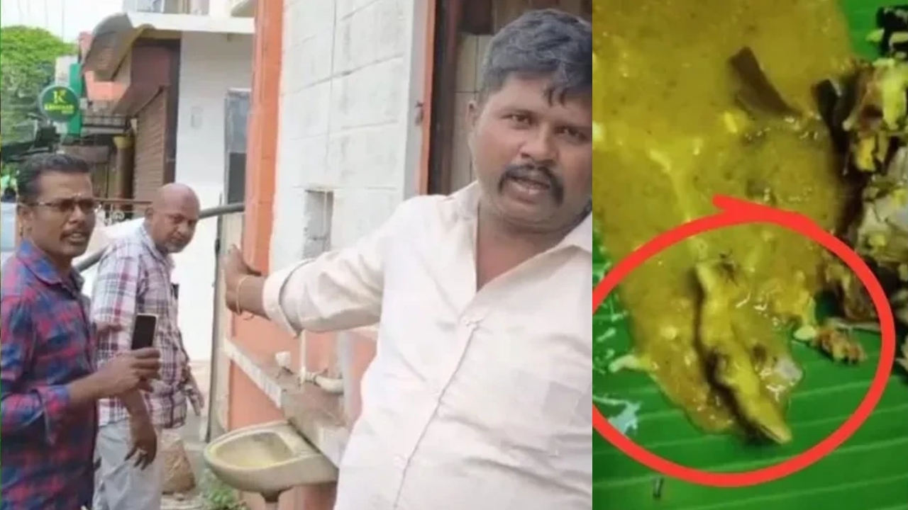 திடீர் டுவிஸ்ட்…! சிக்கன் குழம்புல பல்லியா…? வாந்தி எடுத்து நாடகமாடி அட்டூழியம் செய்த 4 பேர்…. பரபரப்பு சம்பவம்….!!