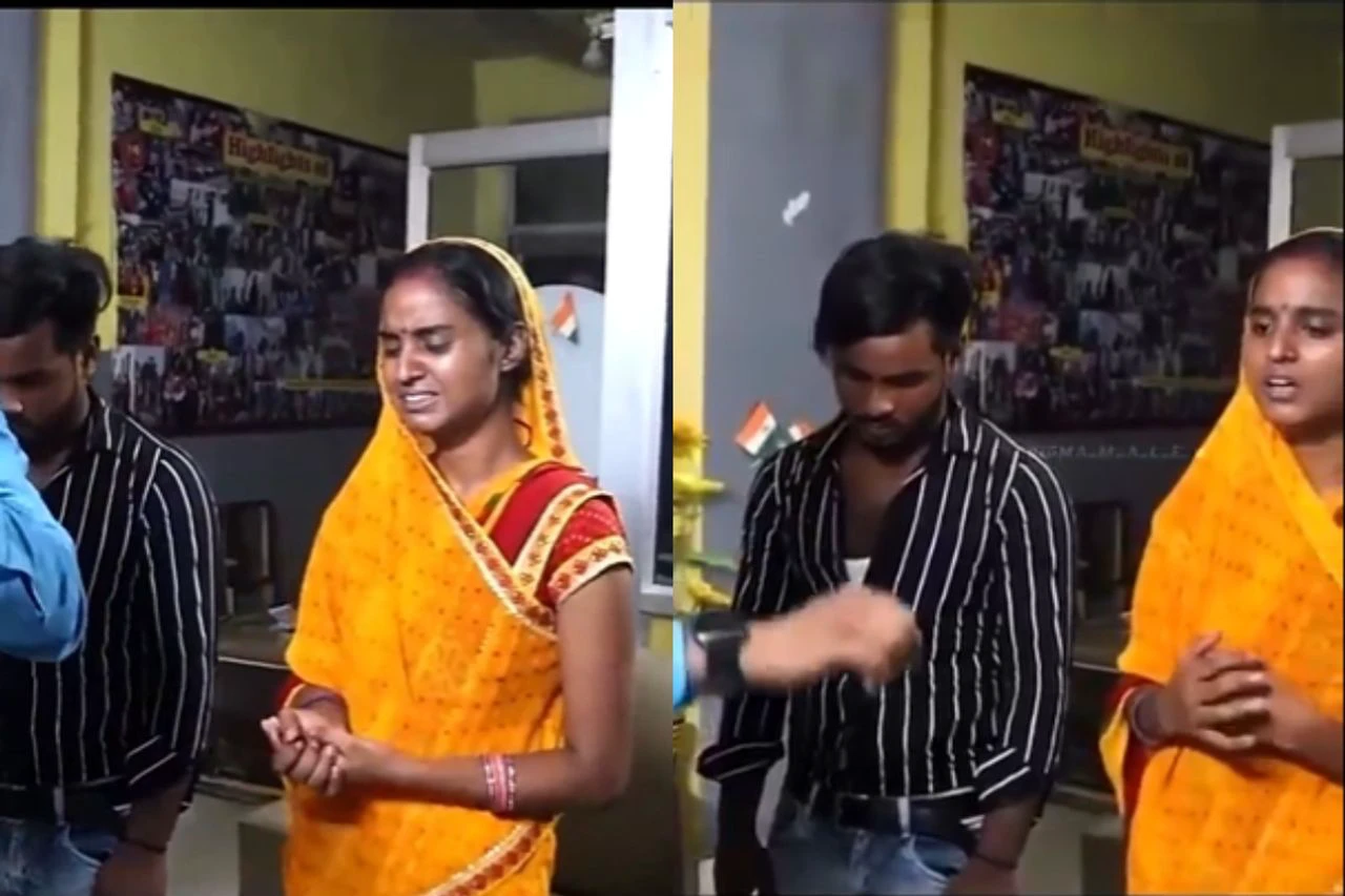 “12-ஆம் வகுப்பு காதலனுடன் ஓடிய 4 வயது பிள்ளையின் தாய்…” கணவர் காலில் விழுந்து கெஞ்சி….! கடைசியில் நடந்த டுவிஸ்ட்…. வைரலாகும் வீடியோ…!!