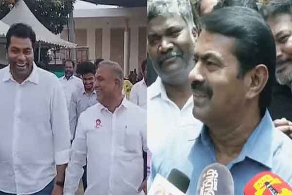 “அதிமுக கூட்டணியில் துணை முதல்வர் பதவி”… என்னை அழைத்ததே ஆதவ் அர்ஜுனா தான்… சீமான் பரபரப்பு பேட்டி…!!!!