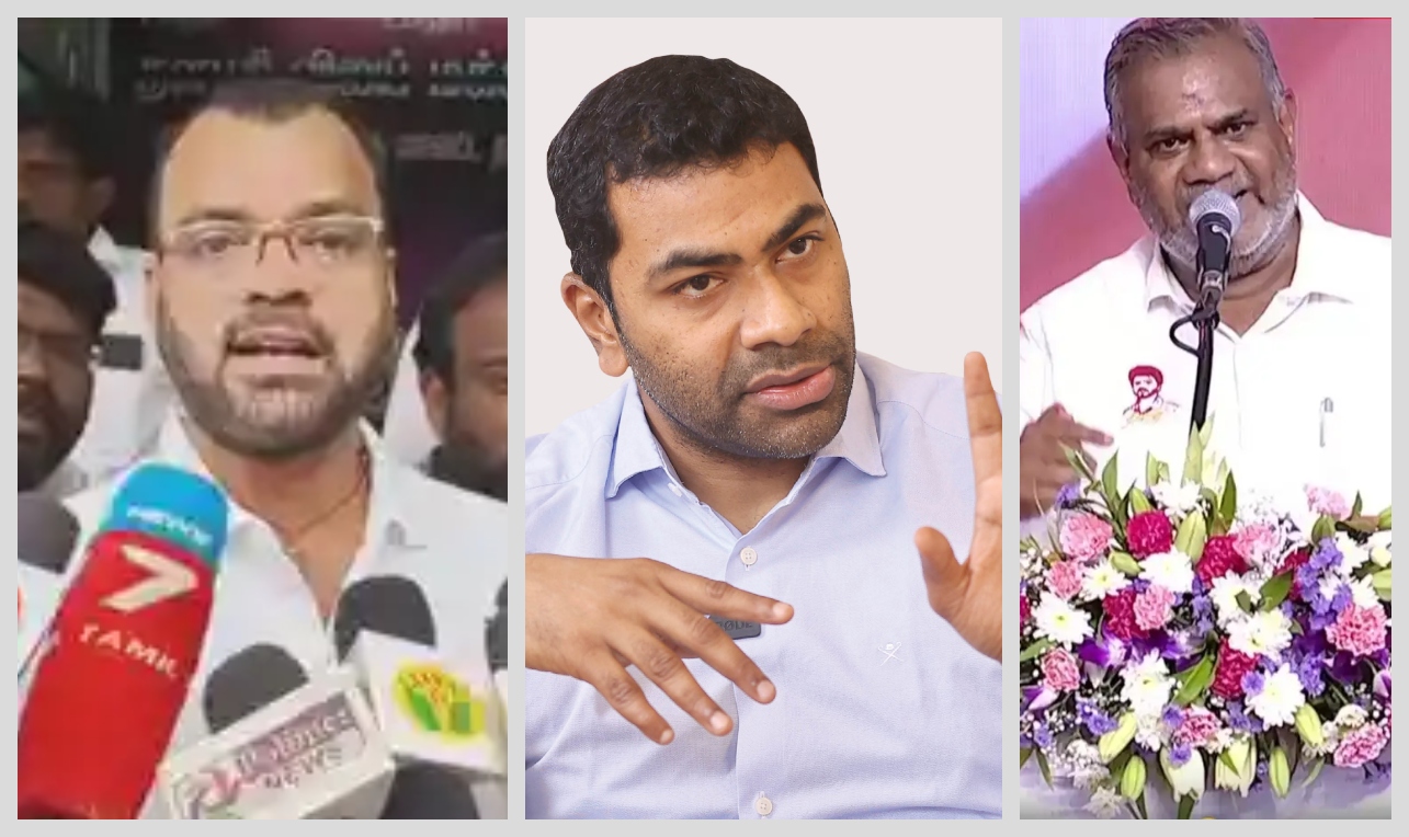 “நீங்க பெருசா என்ன சாதிச்சிடீங்க”… ஒரு நாள் என் நண்பர் விஜய் என்னை அழைப்பார்.. ஆதவ் அர்ஜுனா, புஸ்ஸி ஆனந்தை விளாசிய தாடி பாலாஜி…!!!