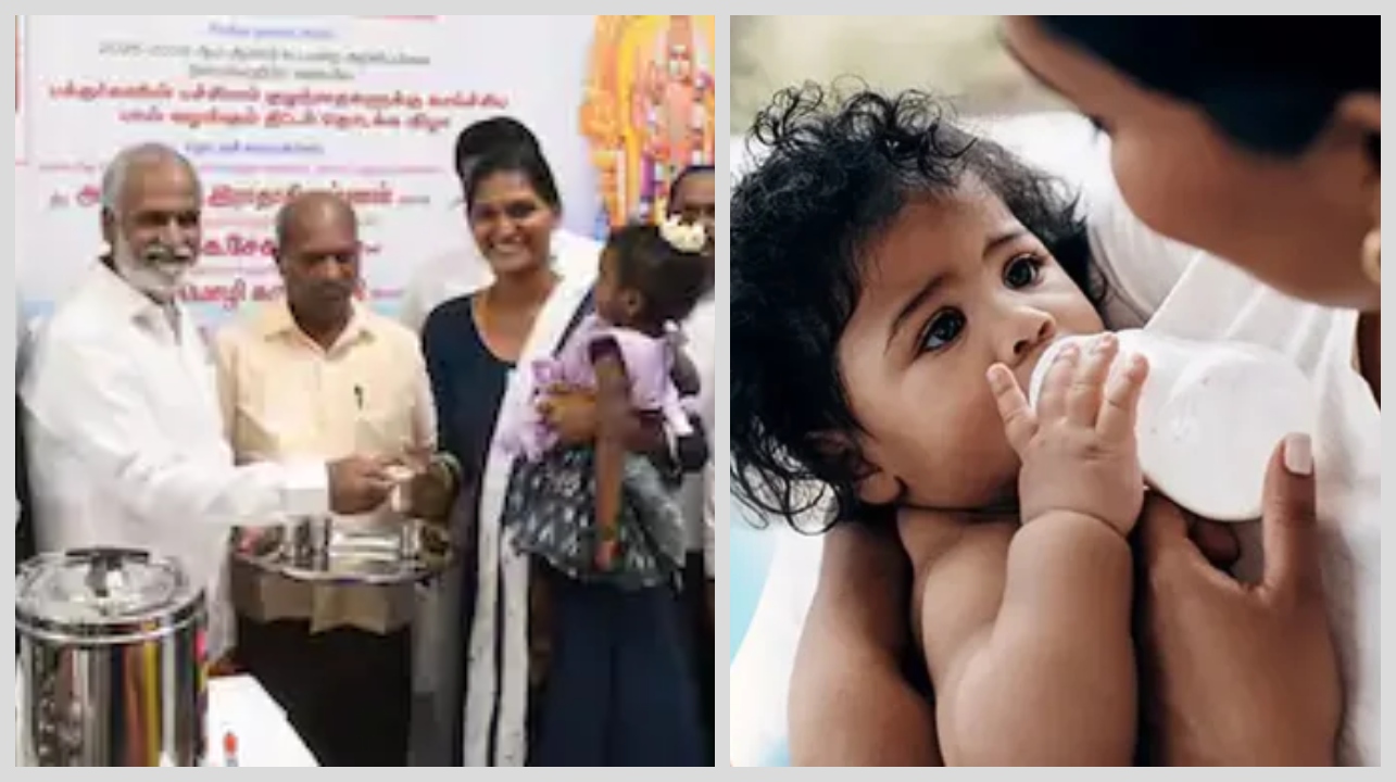 தமிழக இந்து கோவில்களில் புதிய திட்டம்… “இனி வரிசையில் காத்திருக்கும் தாய்மார்களின் குழந்தைகளுக்கு காய்ச்சிய பால்”… இன்று முதல் தொடக்கம்…!!!!